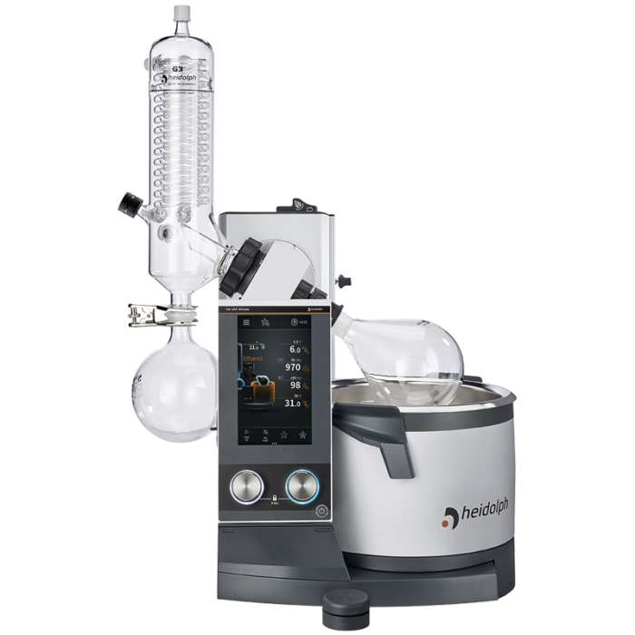 Hei-VAP-Ultimate-Control-HL-G3 Hei-VAP Ultimate Control - hand lift model with G3 vertical glassware