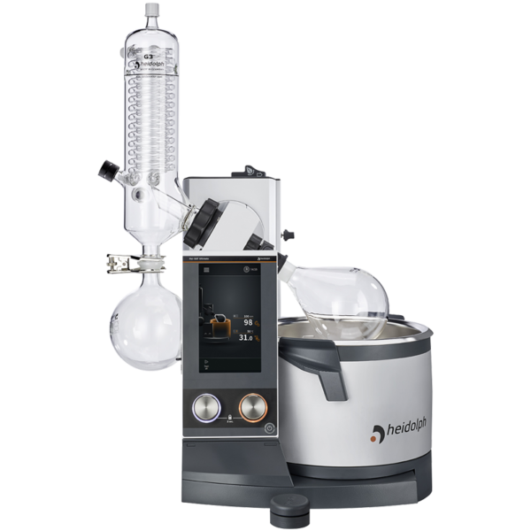 Hei-VAP Ultimate Standard G3 vertical glassware Handlift